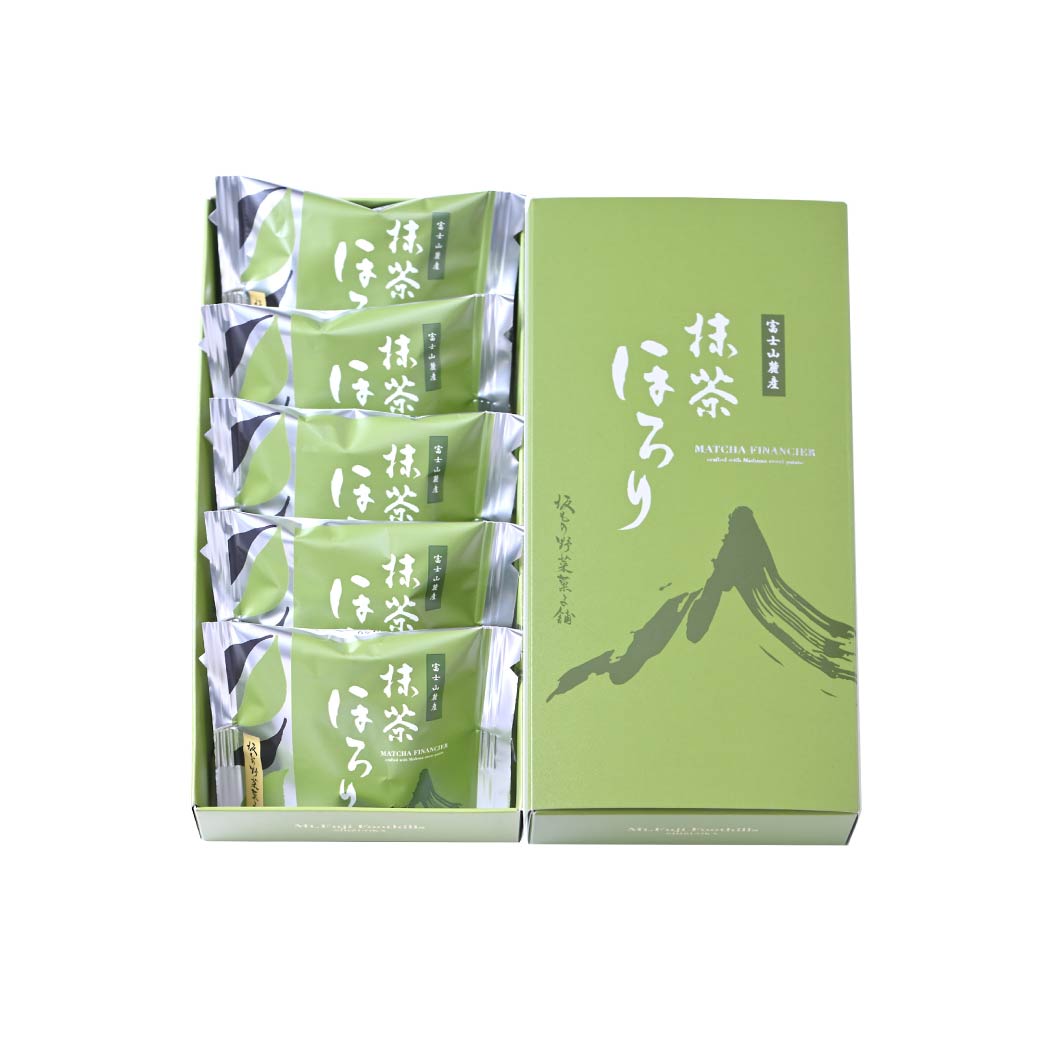 抹茶ほろり 5個入 – 石舟庵オンラインストア